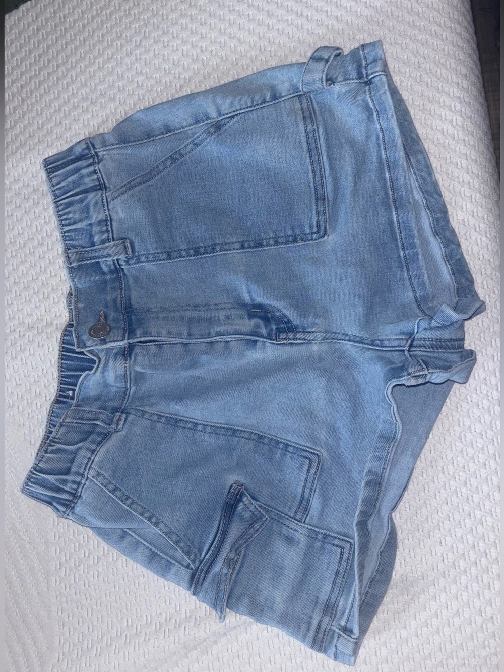 SO Light Blue Denim Casual Women's Shorts